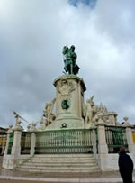 Statue of D José I in the Praça do Comércio, Lisbon