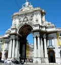 Lisbon's triumphal arch