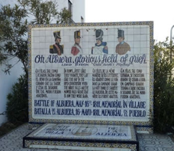 Memorial at Albuera