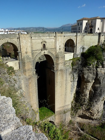 Bridge at Ronda where many met their death