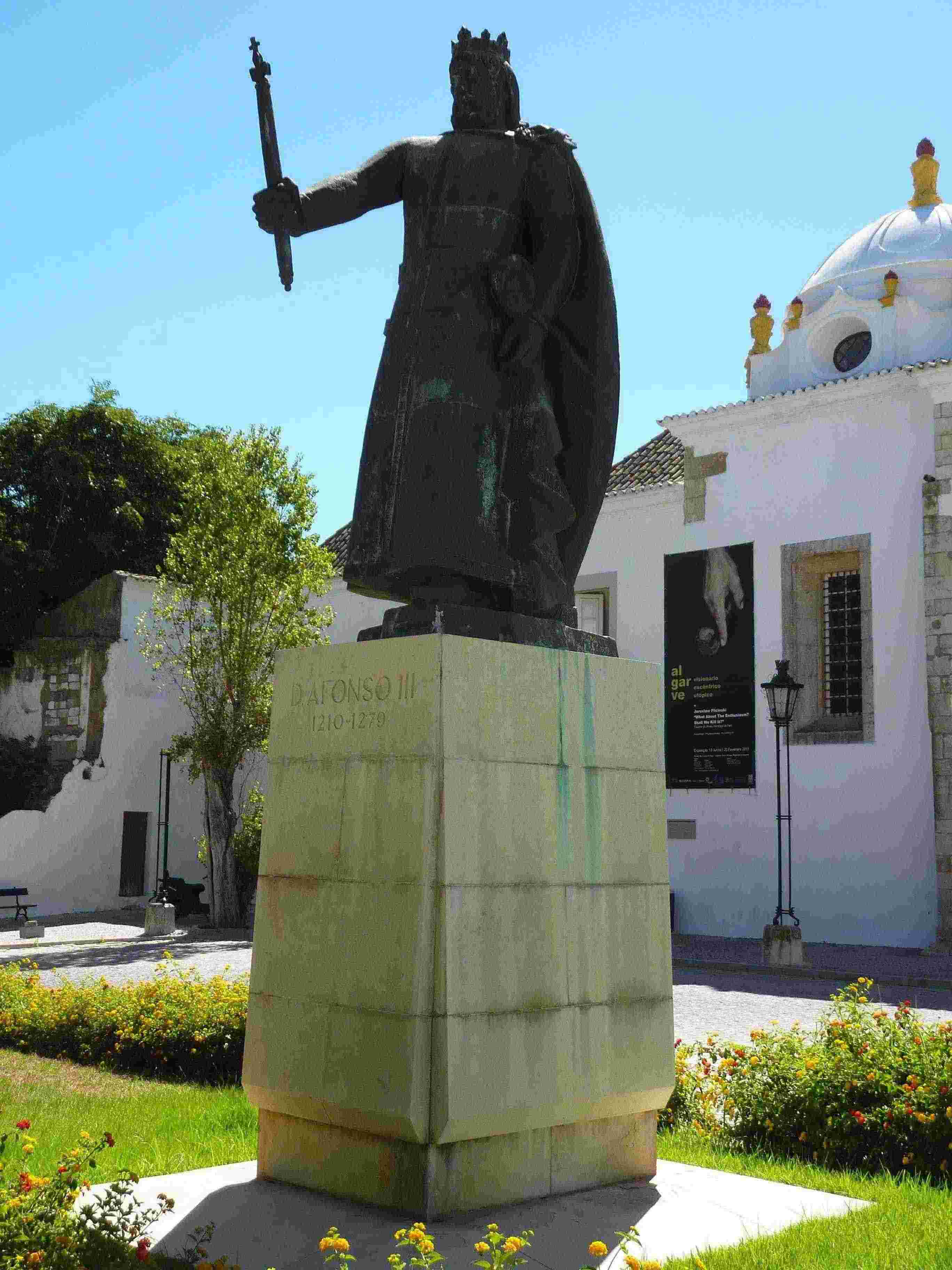 Statue of D Afonso III Faro