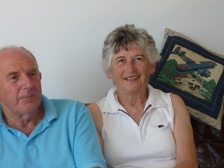 Vivien West and husband Richard