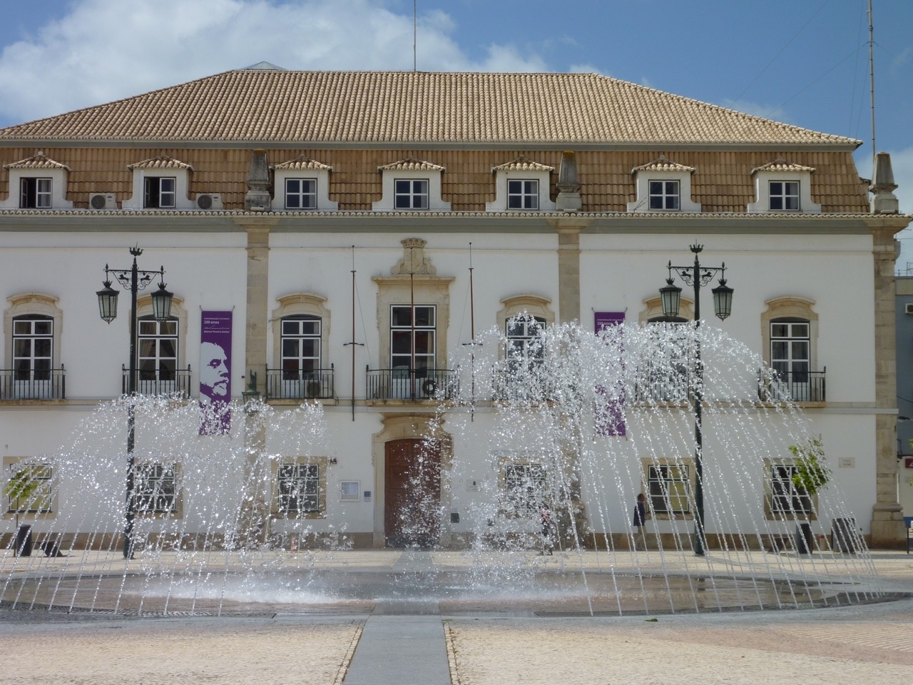 150 year commemoration in Portimão (Câmara Building)